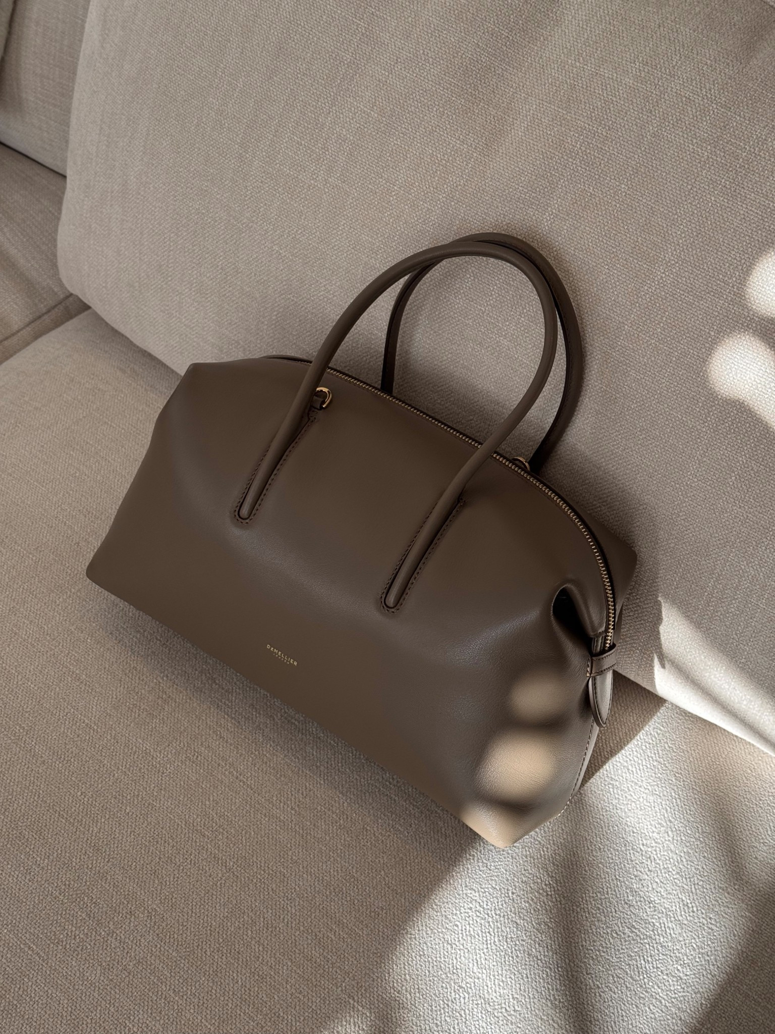 Demellier London taupe midi Stockholm handbag - the perfect everyday bag for spring 

#LTKspring #LTKuk #LTKbag