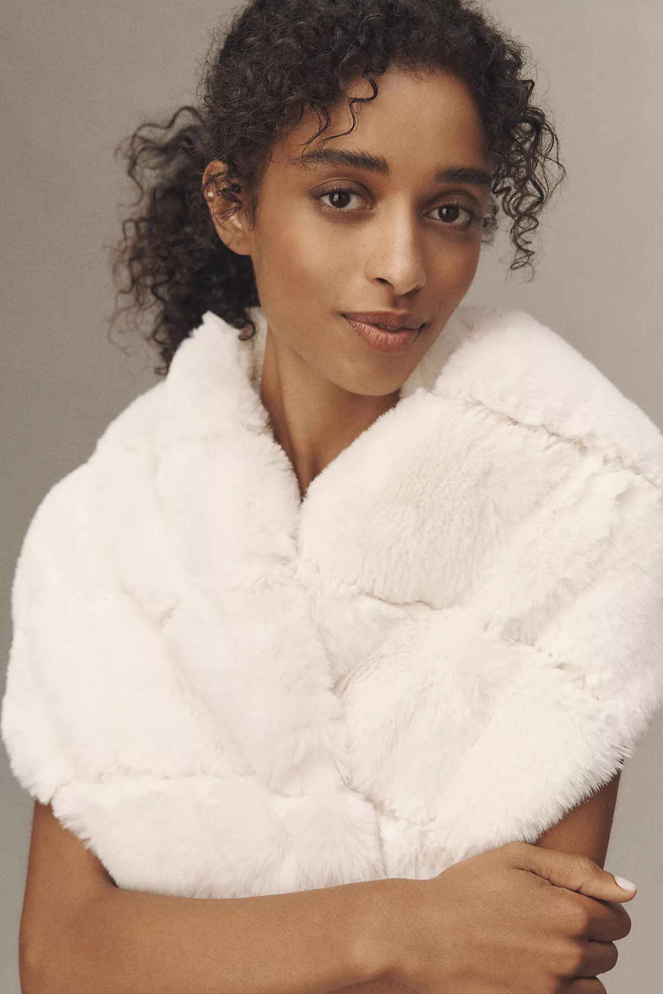Elliatt Zelie Faux Fur Wrap | Anthropologie (US)