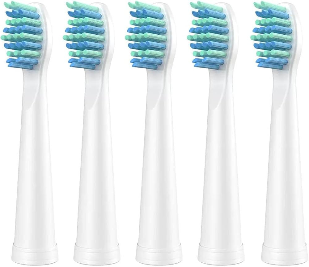 Dada-Tech Electric Toothbrush Replacement Heads for DT-22 - Pack of 5 (Pure White Soft) | Amazon (US)