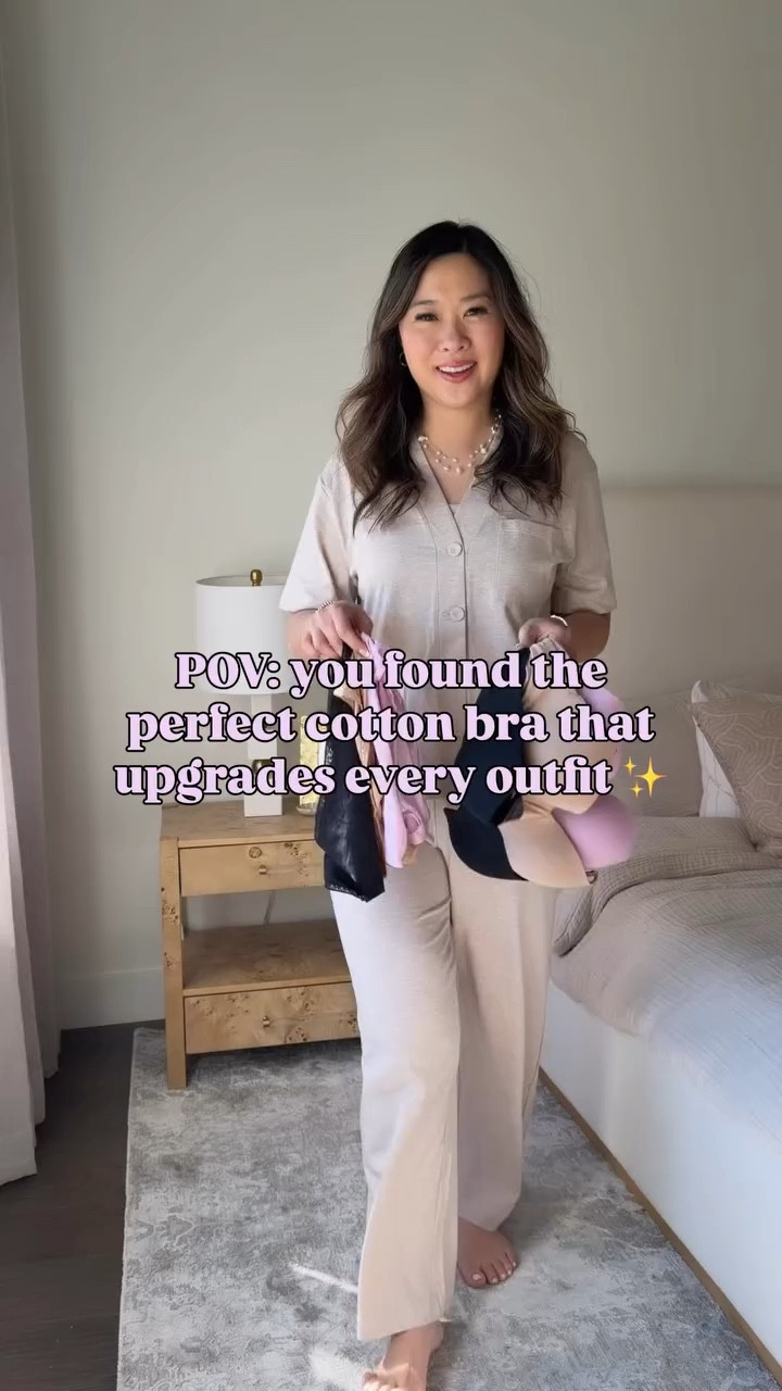 If you are looking for a cotton bra that is soft, lightweight, and breathable, @somaintimates new Modern Cotton Bra is that girl! #SomaPartner

It’s a bra you can wear for lounging, to a girls night out or for a special occasion. It’s lightly lined, looks smooth under everything, gives nice coverage, and everything just stays in place. And you can pair it with their Cotton Brief Panty for the perfect match!