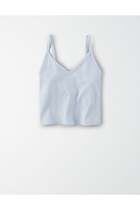 AE V-Neck Cropped Cami | American Eagle Outfitters (US & CA)