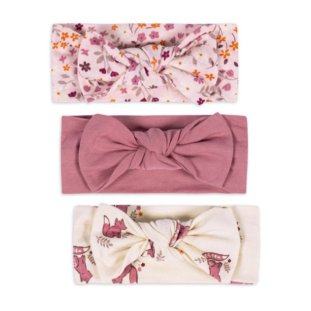 Gerber Baby Girl Headbands, 3-Pack, One Size | Walmart (US)