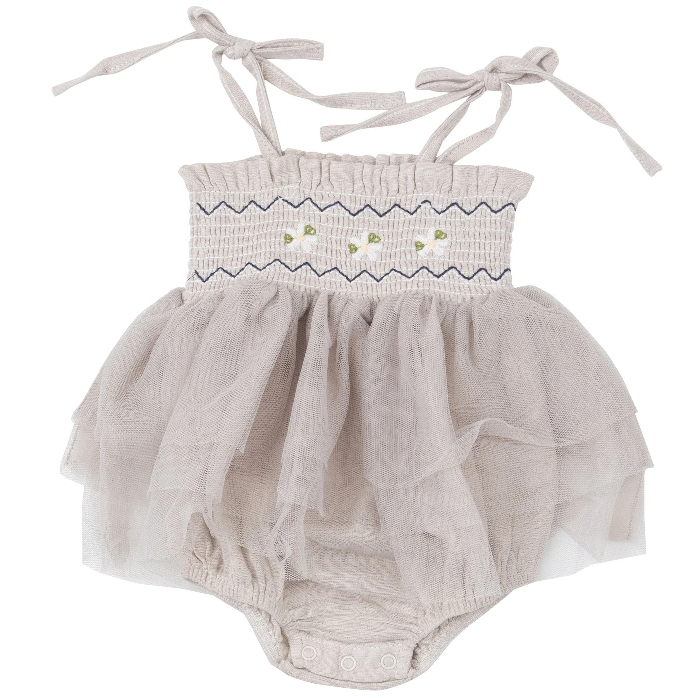 Muslin Tutu Bubble, Oatmeal | SpearmintLOVE