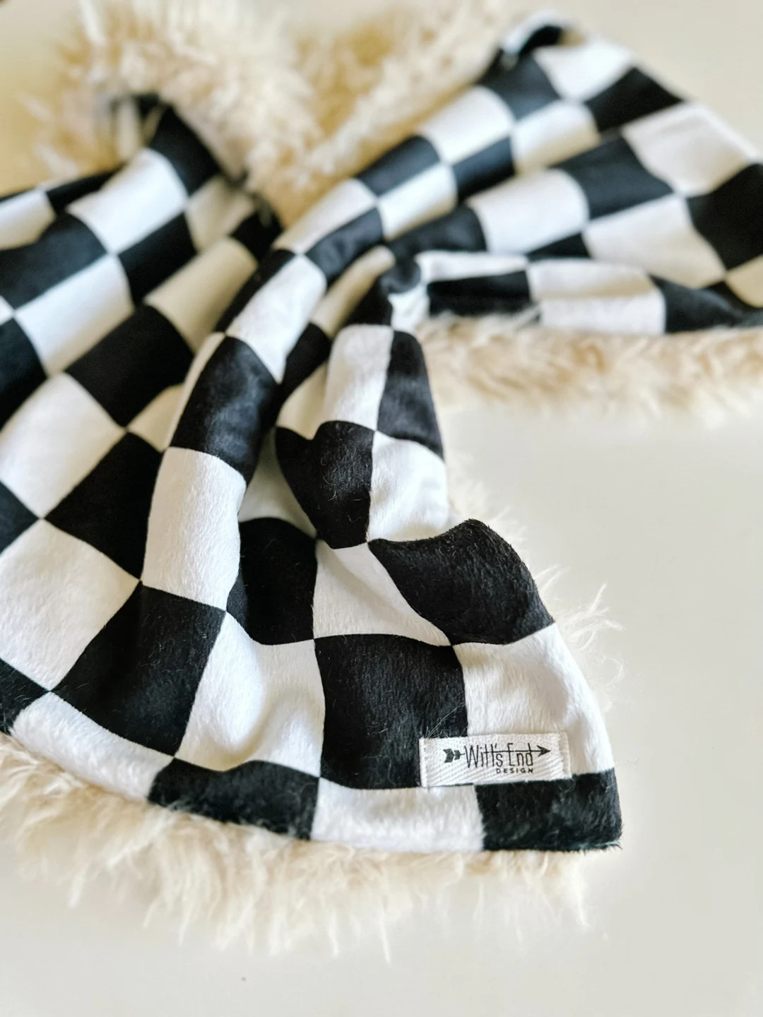 Lovey: Black Checkerboard. Personalized Lovey. Checkerboard Lovey. Monochrome Lovey. Baby Lovey. ... | Etsy (US)