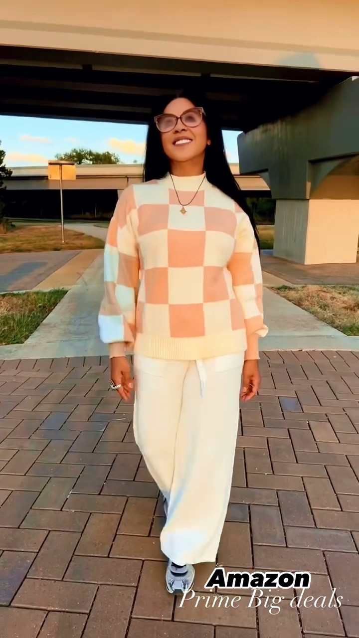 Buy this BEST-SELLERS ON MY AMAZON STORE & LTK STORE ☝️☝️🍁🍂🍁
.
YOU CAN BUY THESE OUTFIT TODAY! 30% off on Amazon 🔥 PRIME BIG DEAL🔥
.
ZESICA Women’s 2 Piece Outfits Sweater Set Long Sleeve Mock Neck Knit Pullover and Wide Leg Pants Lounge Sweatsuit Sets.
Colors: Khakiplaid or Plumplaid
.
🔥 30% off🔥 Prime Big Deal 👉 https://amzn.to/4eY8KAx
🔥 30% off🔥 Prime Big Deal 👉 https://amzn.to/3XX9VcJ
.
Our pullover sweatsuit set is not only cozy but also durable. Soft, stretchy, and breathable knit fabric provides maximum comfort and long-lasting wear. Upgrade your loungewear with our stunning two-piece knit sweater and wide-leg pants set.
This lounge set is ideal for casual wear, vacations, office work, running errands, family gatherings, loungewear, holidays, street walks, shopping, friend parties, picnics, etc. It can be worn separately and is easy to pair with any tops and bottoms.
.
.
#primebigdeal #primebigdealdays #amazonprime #amazonfashion #amazonholidays #ltk #ltkfashion #ltkinfluencer #fashioninfluencer #fallfashion #vipdiscoveries #blogger #actor #actress #redcarpet #catwallk