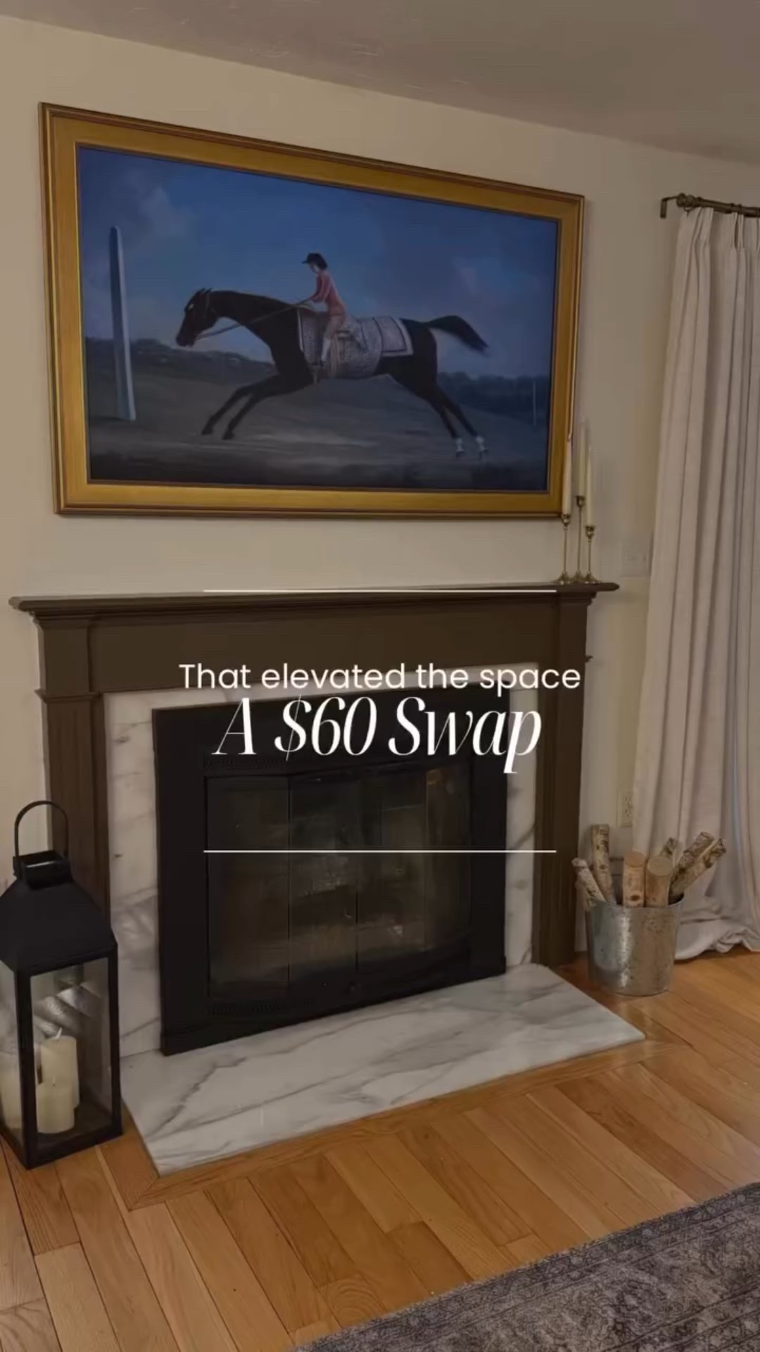 An affordable fireplace upgrade that actually makes a difference — this under $70 log holder is sturdy, stylish, and such a simple way to elevate your living room.

Linked it in my bio under “shop my home designs and finds” for easy shopping!

#fireplacedecor #cozyhomestyle #classicfireplace #targetstyle #ltkhome #affordablehomedecor #under100finds #livingroomdetails #homewithem