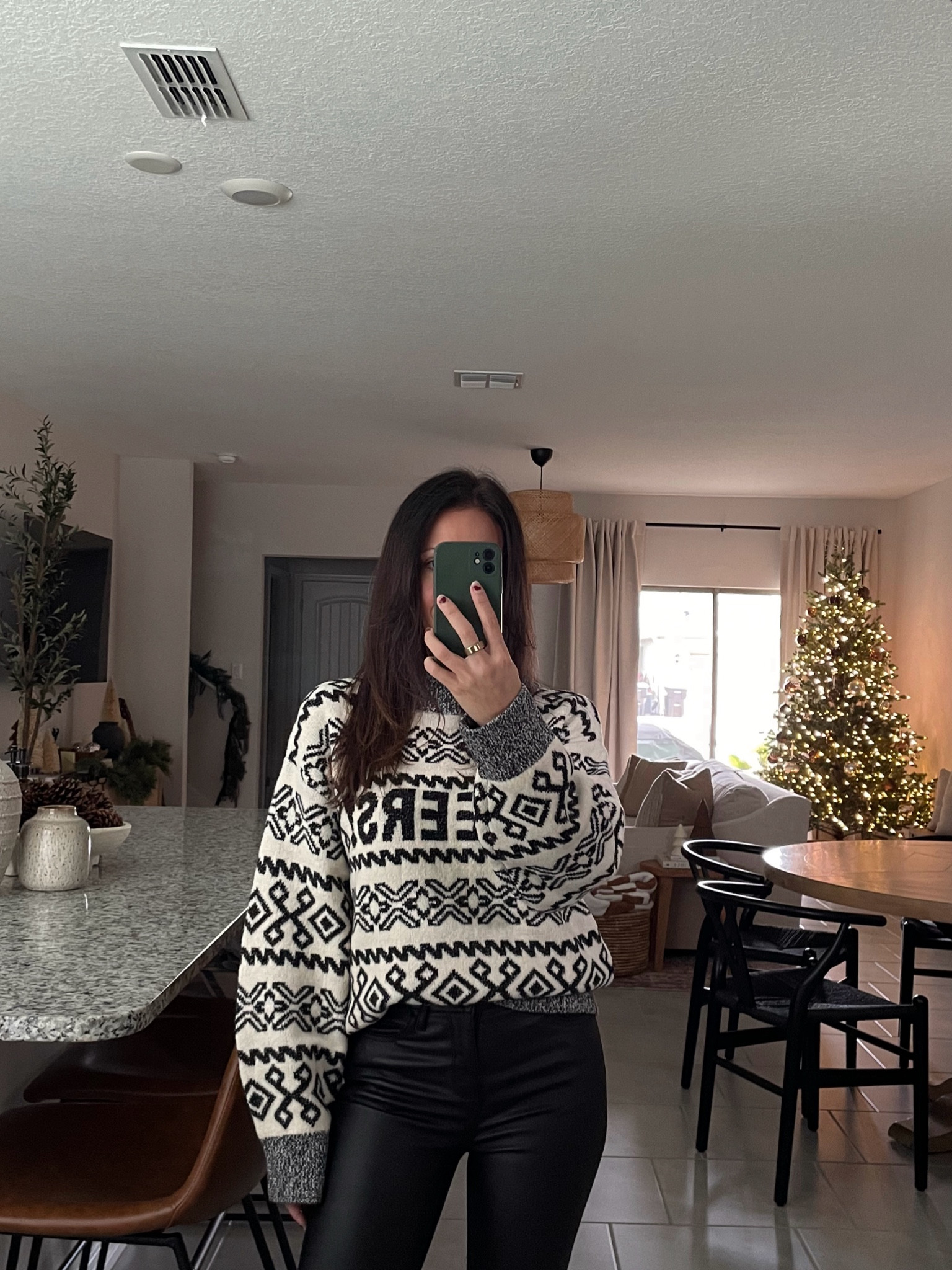 Cutest holiday sweater! I’m wearing a medium. 

#LTKSeasonal #LTKHoliday