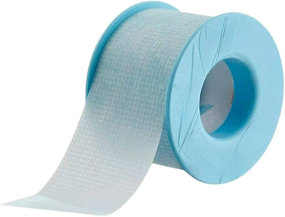 Silicone Surgical Tape 1" x 5yd (1 Rolls) | Micropore, Medical Tape for Skin,Dressings,Face,Wound... | Amazon (US)