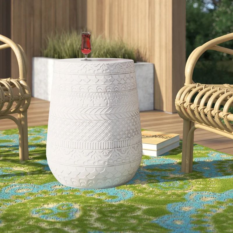 Ailey Concrete Side Table | Wayfair North America