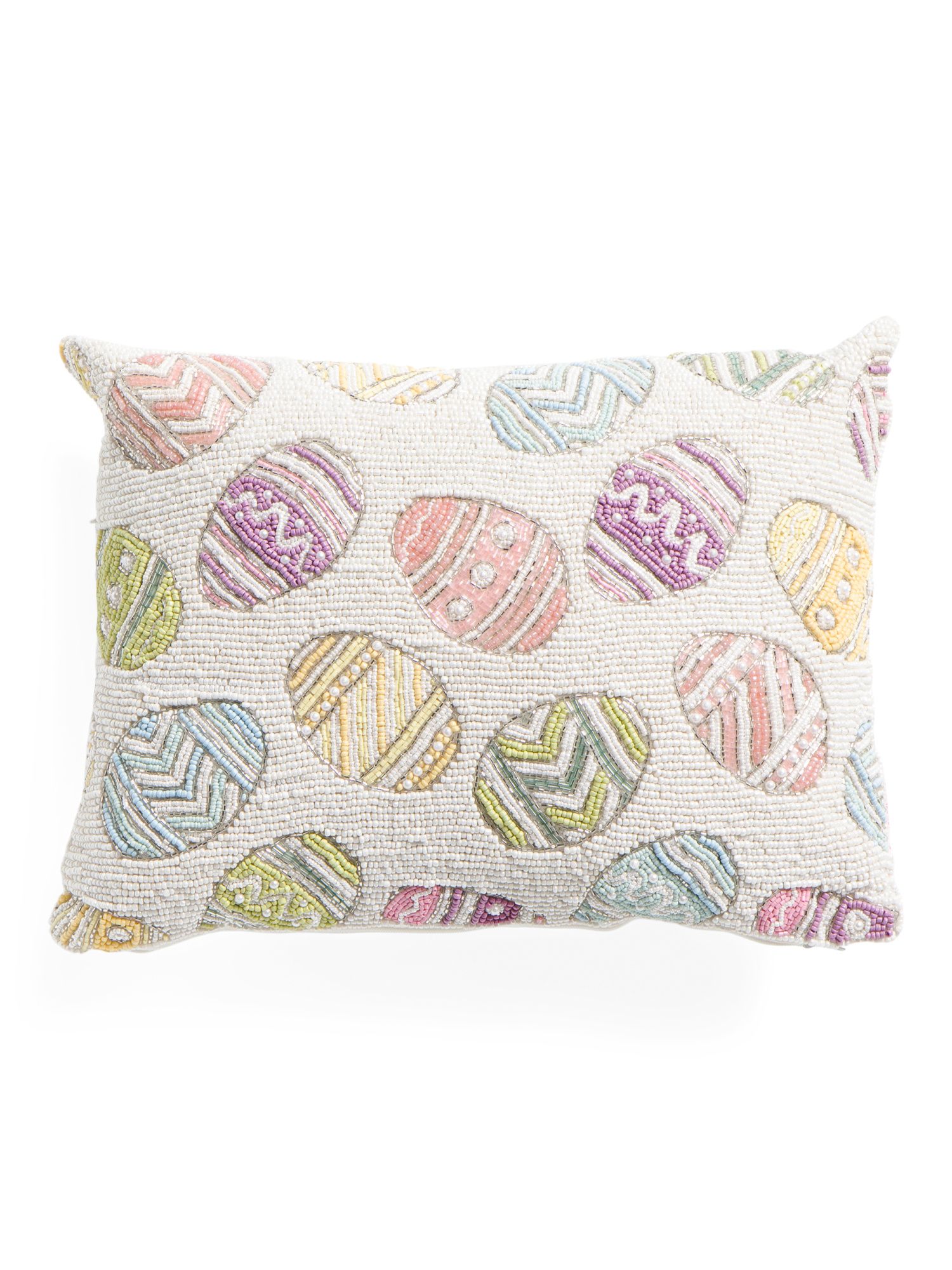 12x16 Beaded Eggs Pillow | TJ Maxx