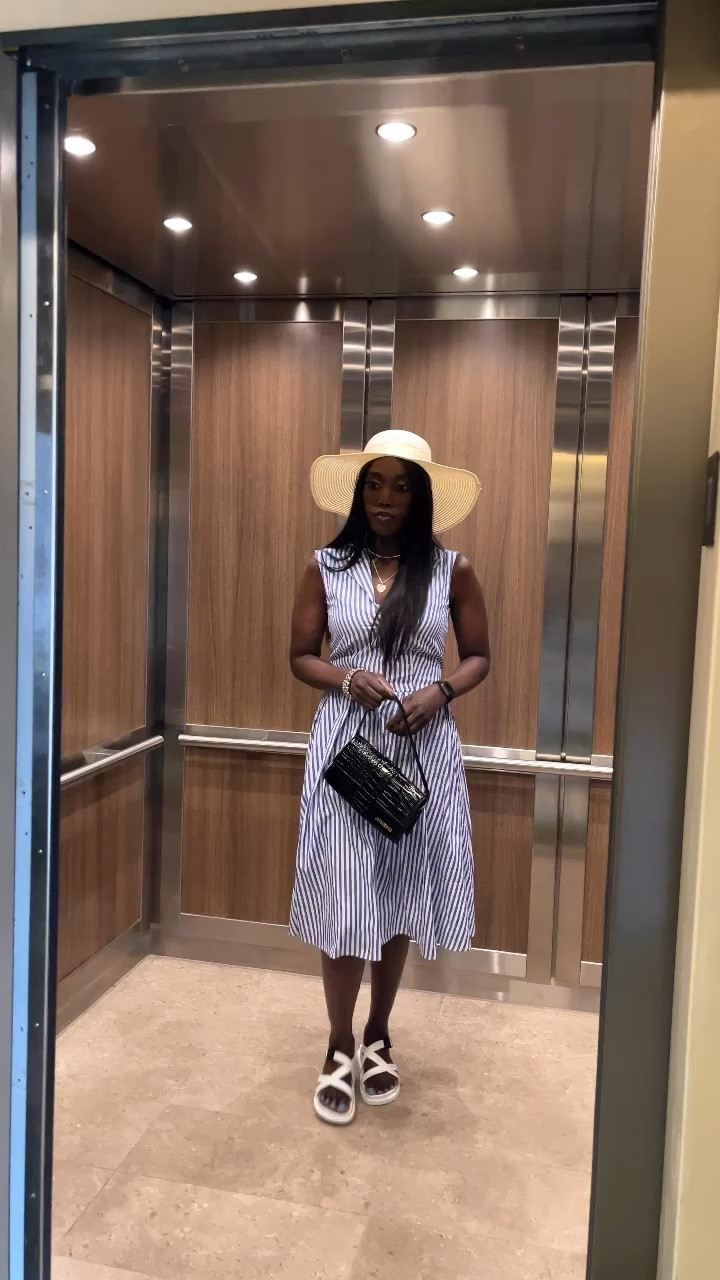 With or without the jacket? Which is your favorite look! The dress|sandals|hat are all from Fashionova but we have similar dress and sandal from Walmart. The Jacket is from Zara! But a similar one from Shein. 

#LTKStyleTip