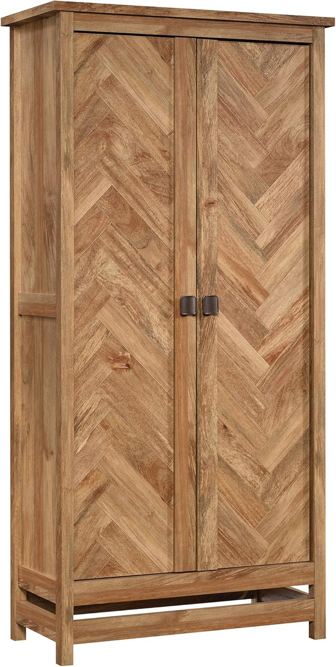 Sauder Cannery Bridge Storage Cabinet, Sindoori Mango finish | Amazon (US)