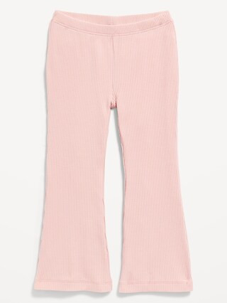 Rib-Knit Flare Pants for Toddler Girls | Old Navy (US)