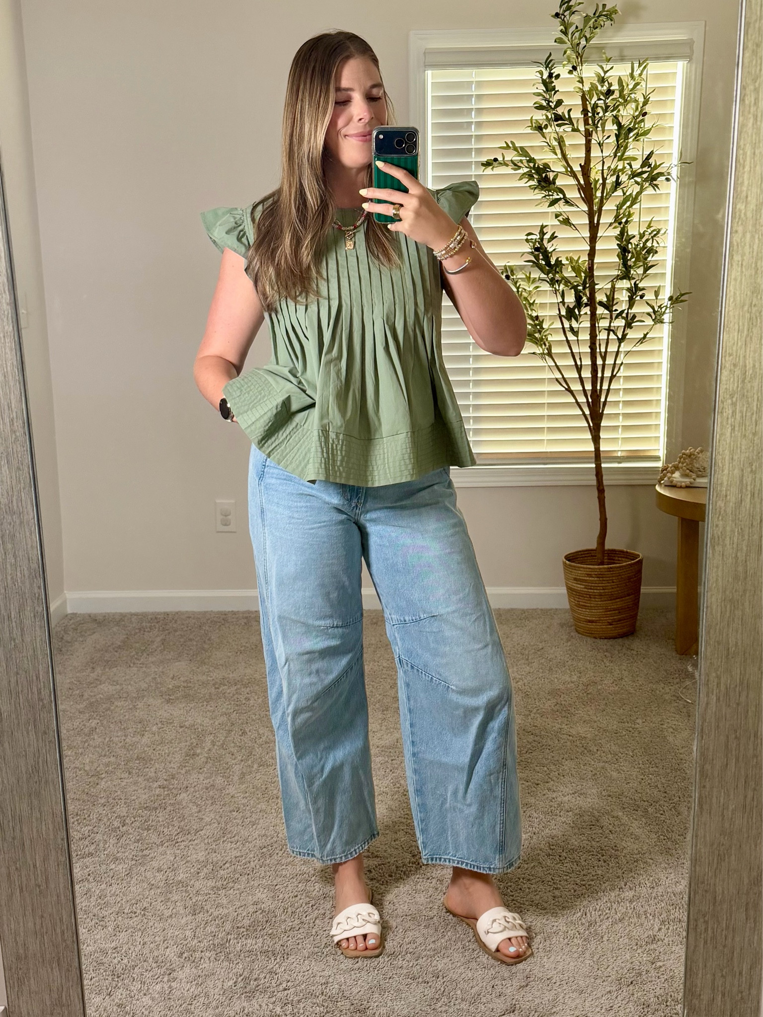Simple casual but cute work outfit! 

#LTKdayinmylife #LTKWorkwear #LTKTall