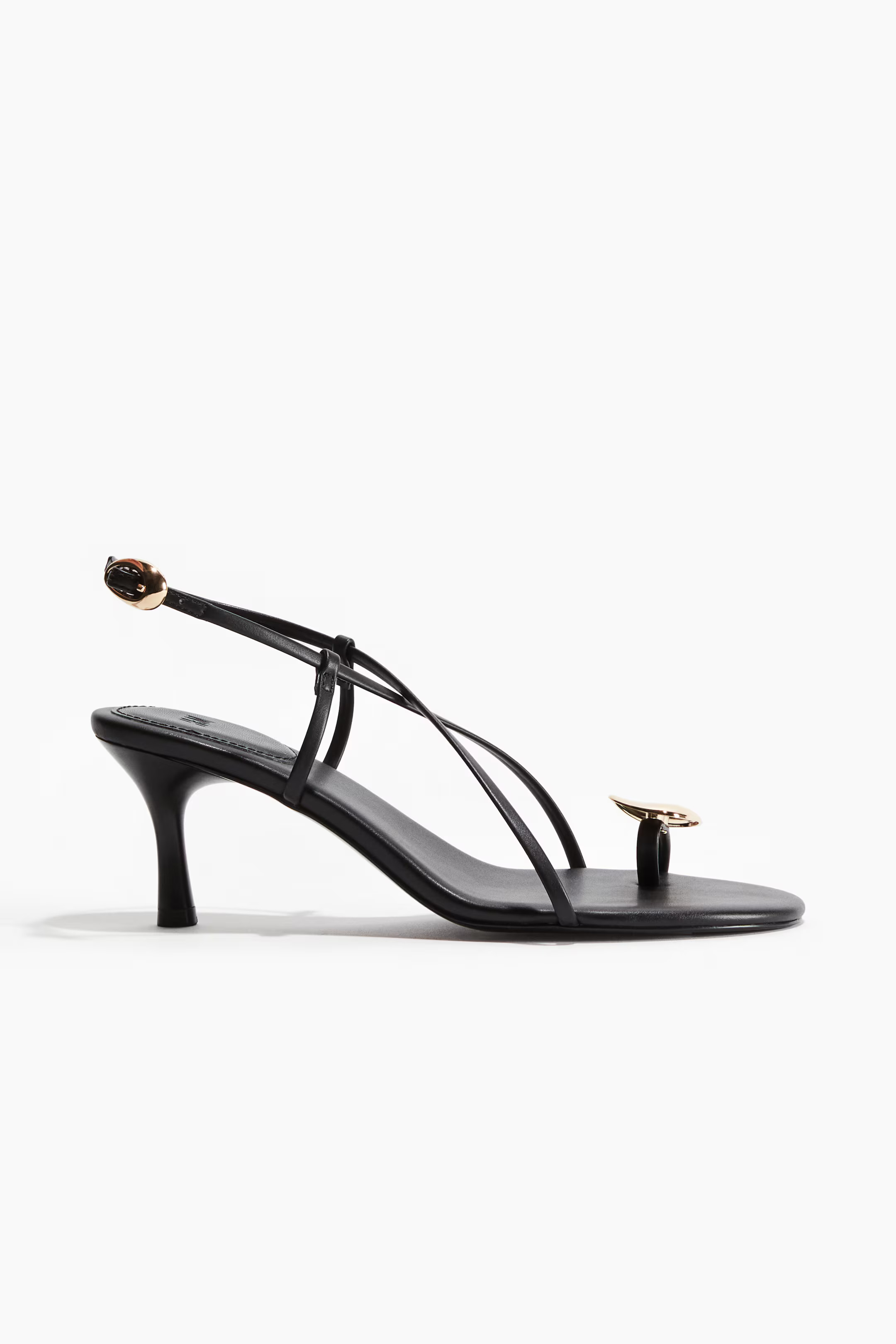 Heeled strappy sandals | H&M (UK, MY, IN, SG, PH, TW, HK)