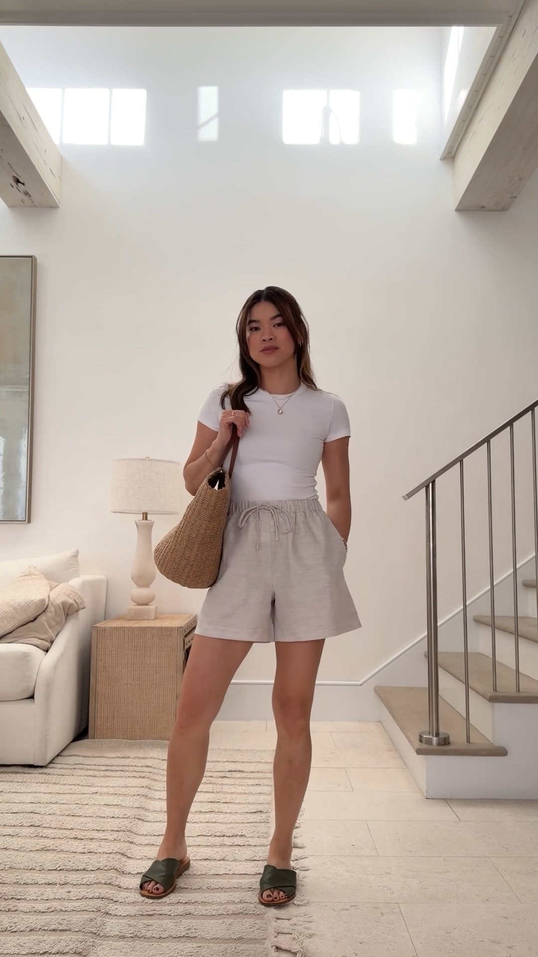 Sizing info:
•Tee size small
•Shorts size XS

petite fashion, get dressed with me, outfit inspiration, ootd, nashville outfit, Nashville influencer, petite style, vacation style, casual outfits, mom style, petite shorts, spring outfits, spring outfit info, spring shorts, spring outfit idea, spring top, spring bag, spring tee, spring shoes,  
@Aritzia 
 

#LTKSeasonal #LTKootd #LTKPetite