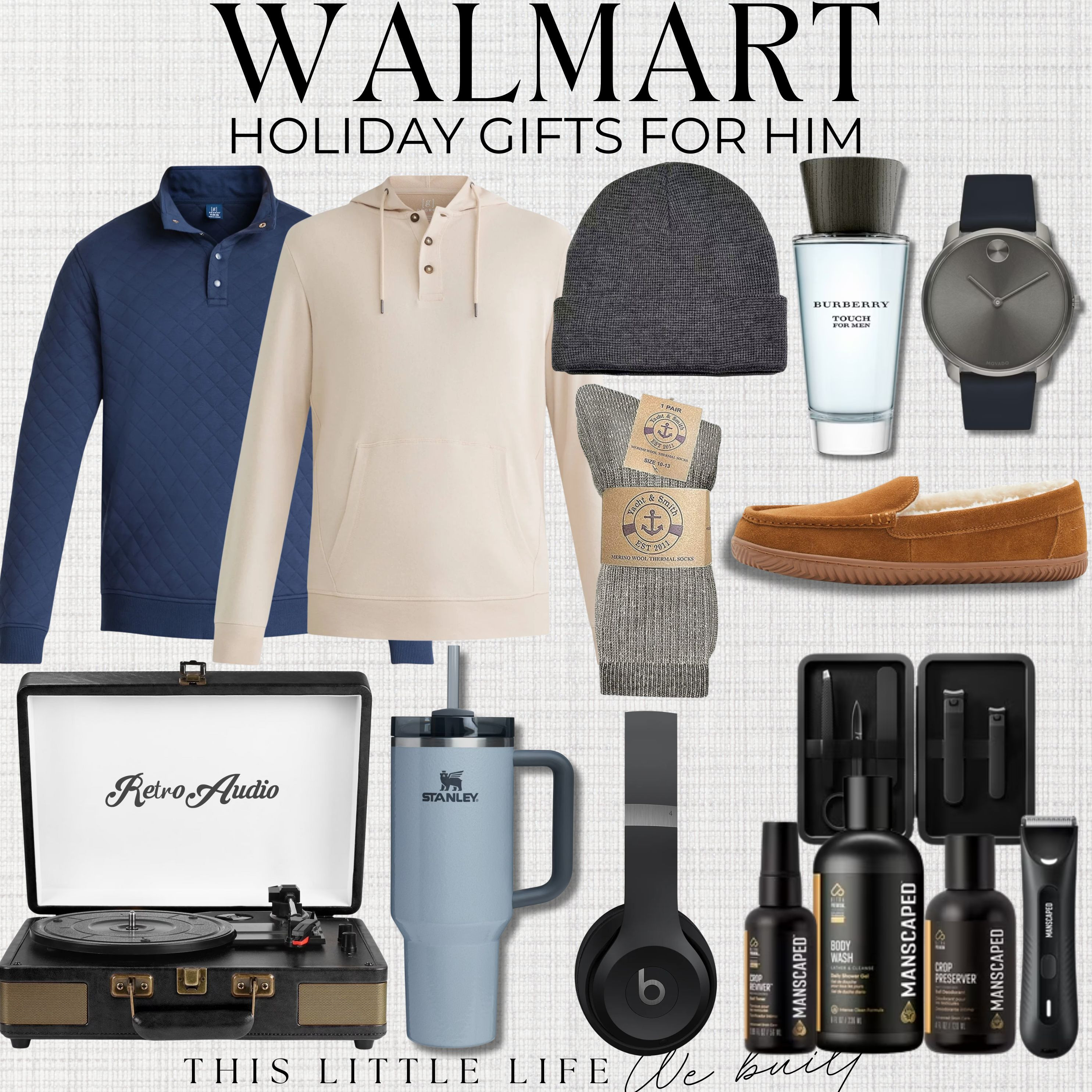 Holiday Gifts for Men from Walmart!
Walmart Gifts / Walmart Holiday / Gifts for Him / Gifts for Dad  / Tech Gifts / Outdoor Gifts / Grooming Essentials / Sports Gifts / Cozy Gifts / Men’s Fashion / Gadget Gifts / Luxury Gifts / Travel Accessories / Fitness Gifts / Hobby Gifts / Grilling & BBQ Tools / Craft Beer & Spirits / Adventure Gear / Leather Accessories / DIY Gifts / Minimalist Gifts / Practical Finds / Men’s Skincare / Casual Wear / Hiking Gifts / Traeger Gifts / Men’s Watches / Men’s Scarves / Men’s Travel Accessories  

 #LTKGiftGuide #LTKHoliday #LTKMens