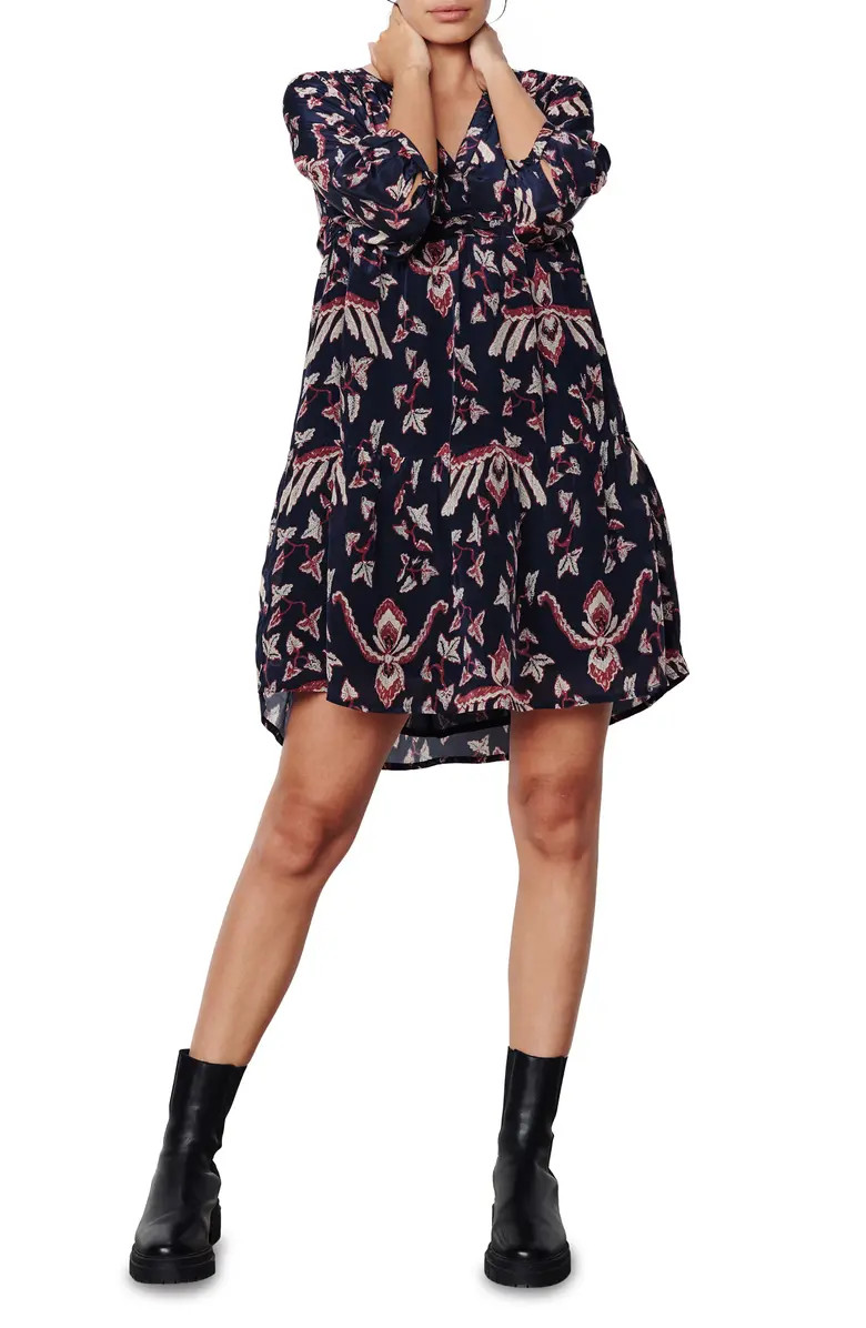 ba&sh Calix Three-Quarter Sleeve Dress | Nordstrom | Nordstrom