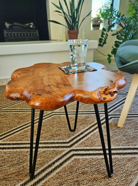 This Live Edge Coffee Table is hand crafted of reclaimed cedar wood slab sourced from sustainable tree roots. Every piece of wood is carefully selected and hand carved into natural shapes by skilled wood makers. #interiordesign #home #interior #decor #design #homedesign #homesweethome #decoration  #interiors #homedecoration #interiordecor #interiorstyling #homestyle #homeinspo  #inspiration

#LTKfindsunder100 #LTKGiftGuide