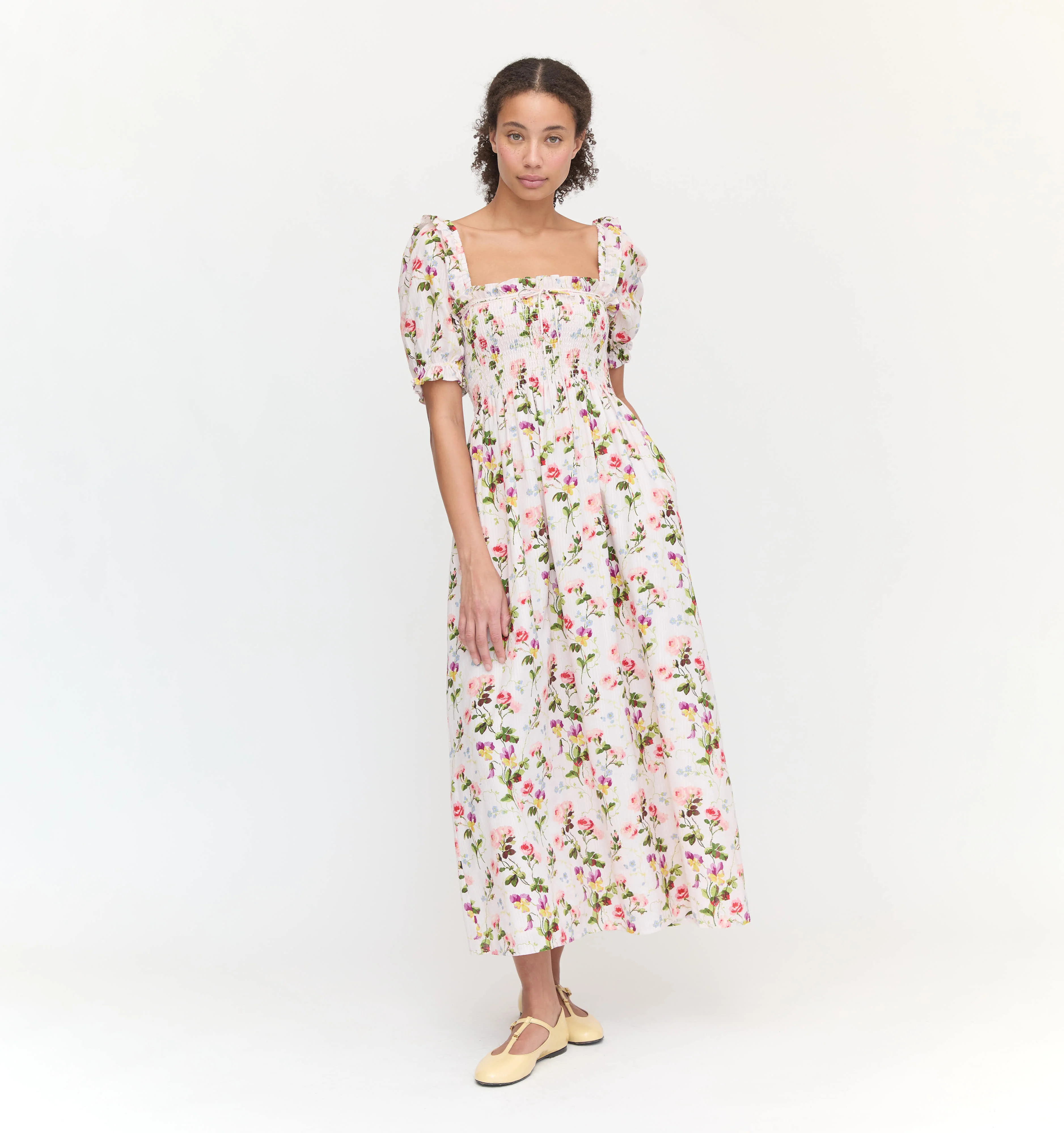 The Scarlett Nap Dress - Pink Bluebonnet | Hill House Home US