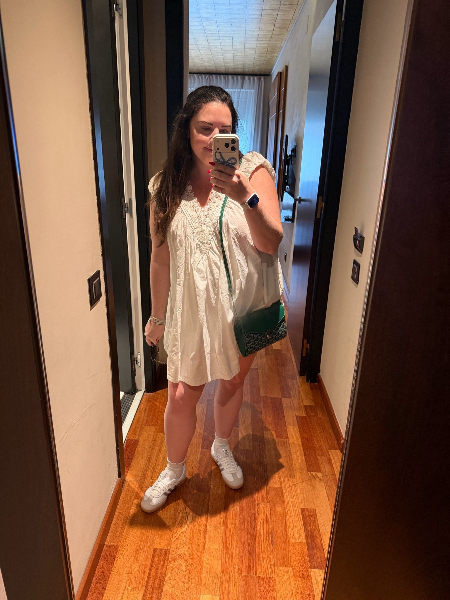 Easy travel vacation outfit for shopping or exploring 

White sneakers, white dress, white minidress, white sundress

#LTKTravel #LTKMidsize #LTKSeasonal