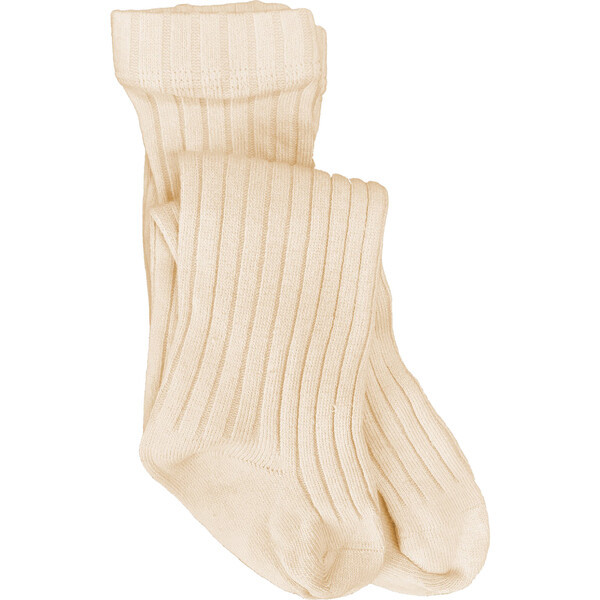 Cotton Tights, Oat | Maisonette