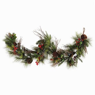 Mixed Pine & Berry Garland | Ballard Designs, Inc.
