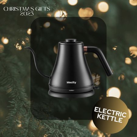 Electric tea kettle 
Stainless steel 
Kitchen gear 
Tea, coffee 
Gift idea for a food lover 

#LTKhome #LTKGiftGuide #LTKHoliday