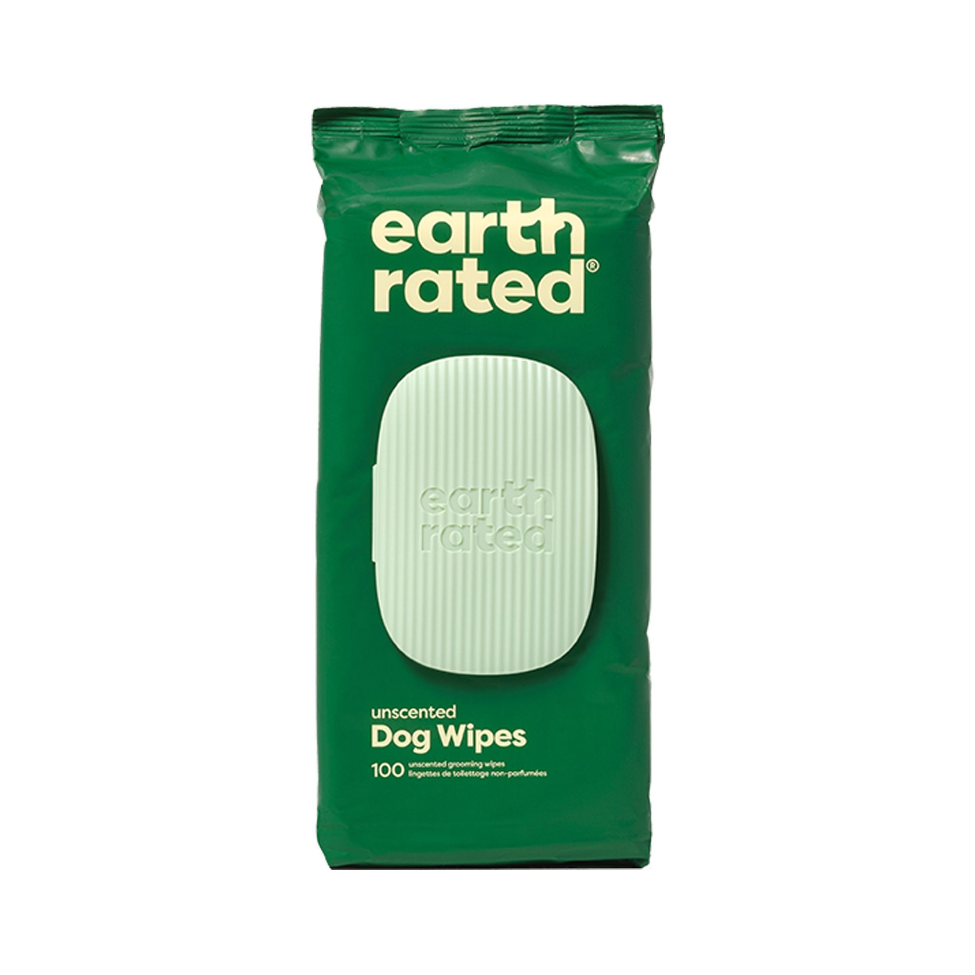 Earth Rated Hypoallergenic 3-in-1 Dog Grooming Wipes - Unscented 100 Count | PetSmart