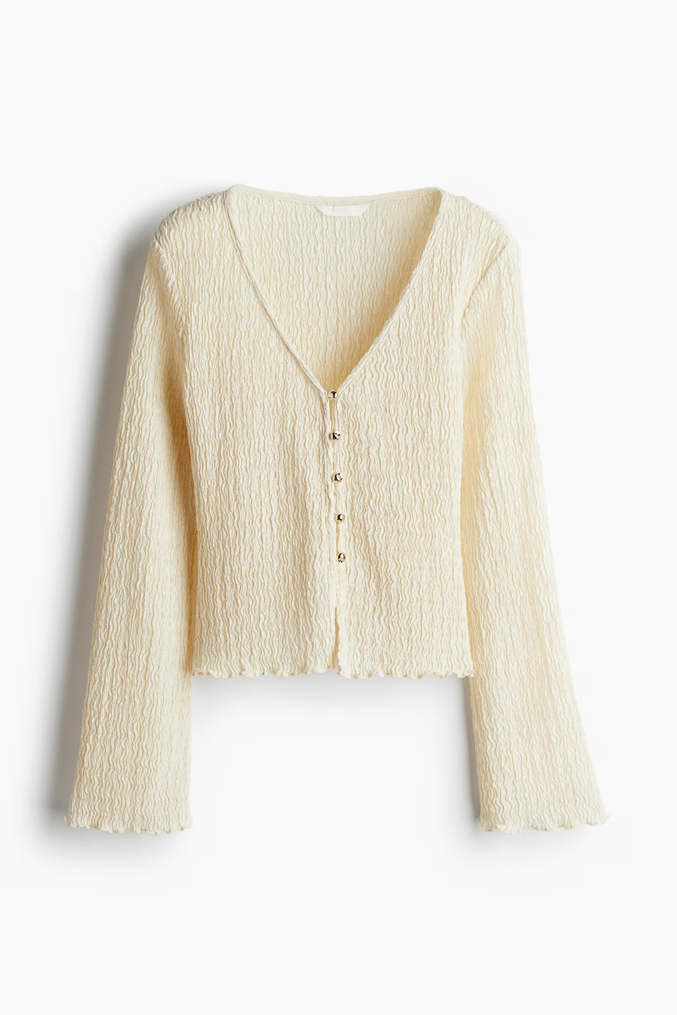 Textured Jersey Top | H&M (US + CA)