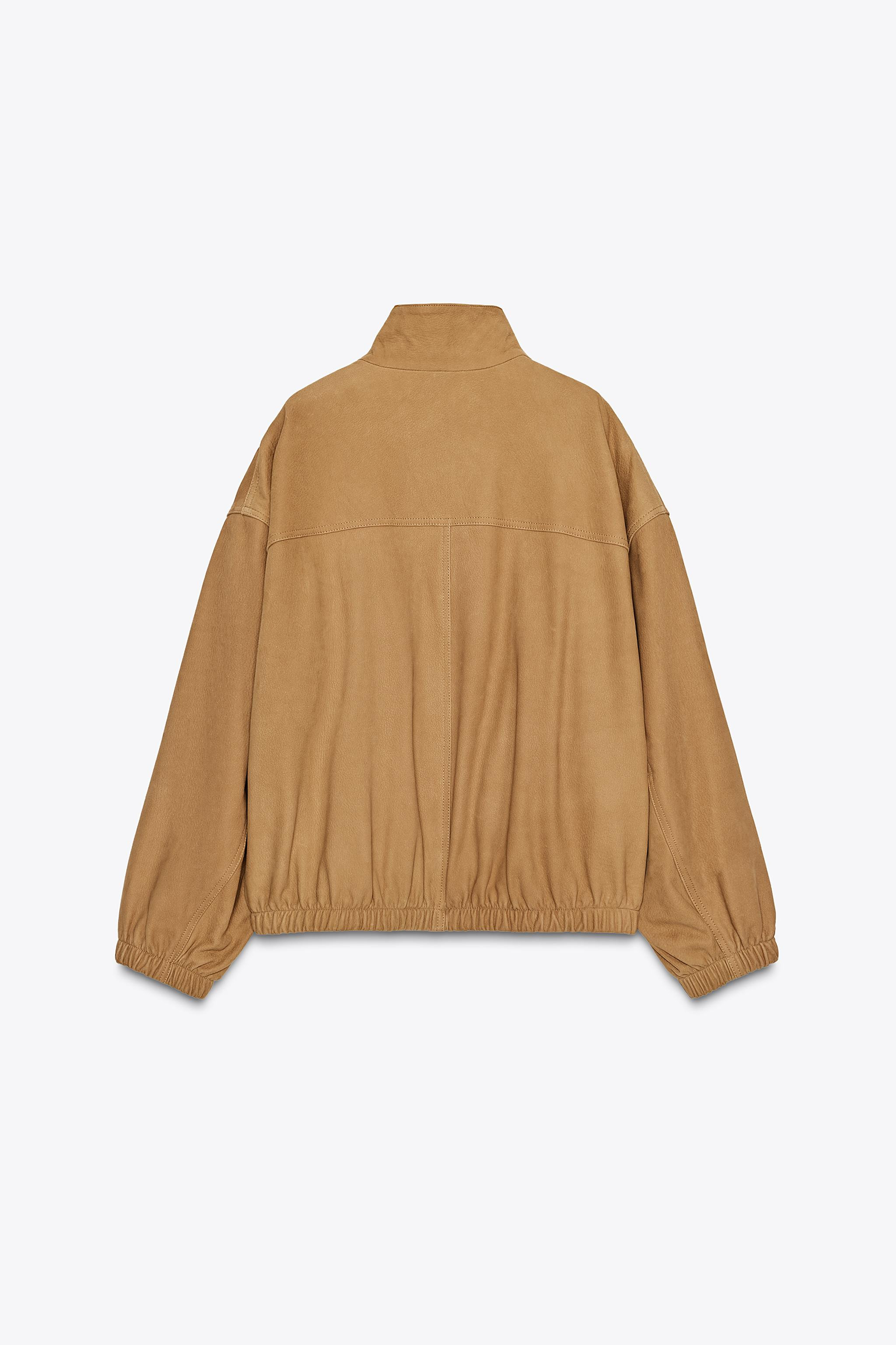 BOMBER IN PELLE ZW COLLECTION LIMITED EDITION | Zara UK