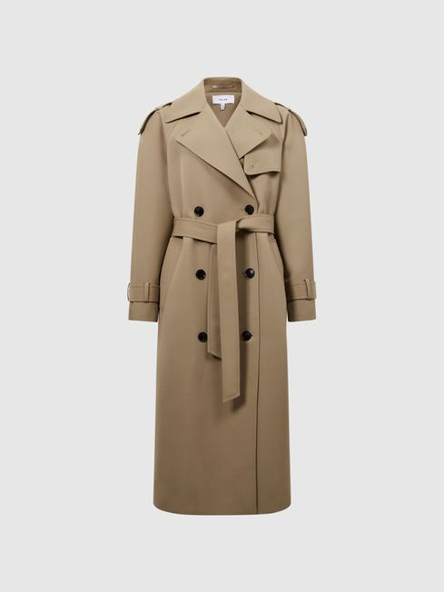 Wool Trench Coat | Reiss US