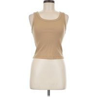 Universal Thread Sleeveless T-Shirt: Tan Tops - Size Medium | ThredUp (US)