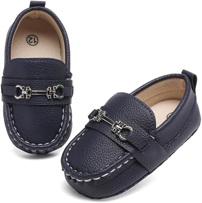 Sekantrol Baby Girls Boys Shoes,Infant Toddler Soft Sole Non Slip Flat Lazy Cute Loafers,Unisex C... | Amazon (US)