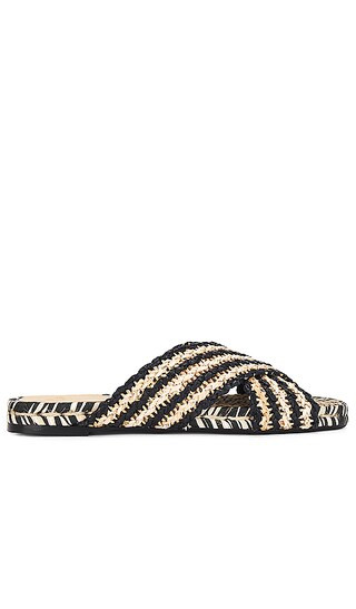 Pat Sandal in Black & Tostado | Revolve Clothing (Global)