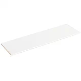 ClosetMaid Selectives 48 in. White Laminate Wall Mounted Shelf-7034 - The Home Depot | The Home Depot