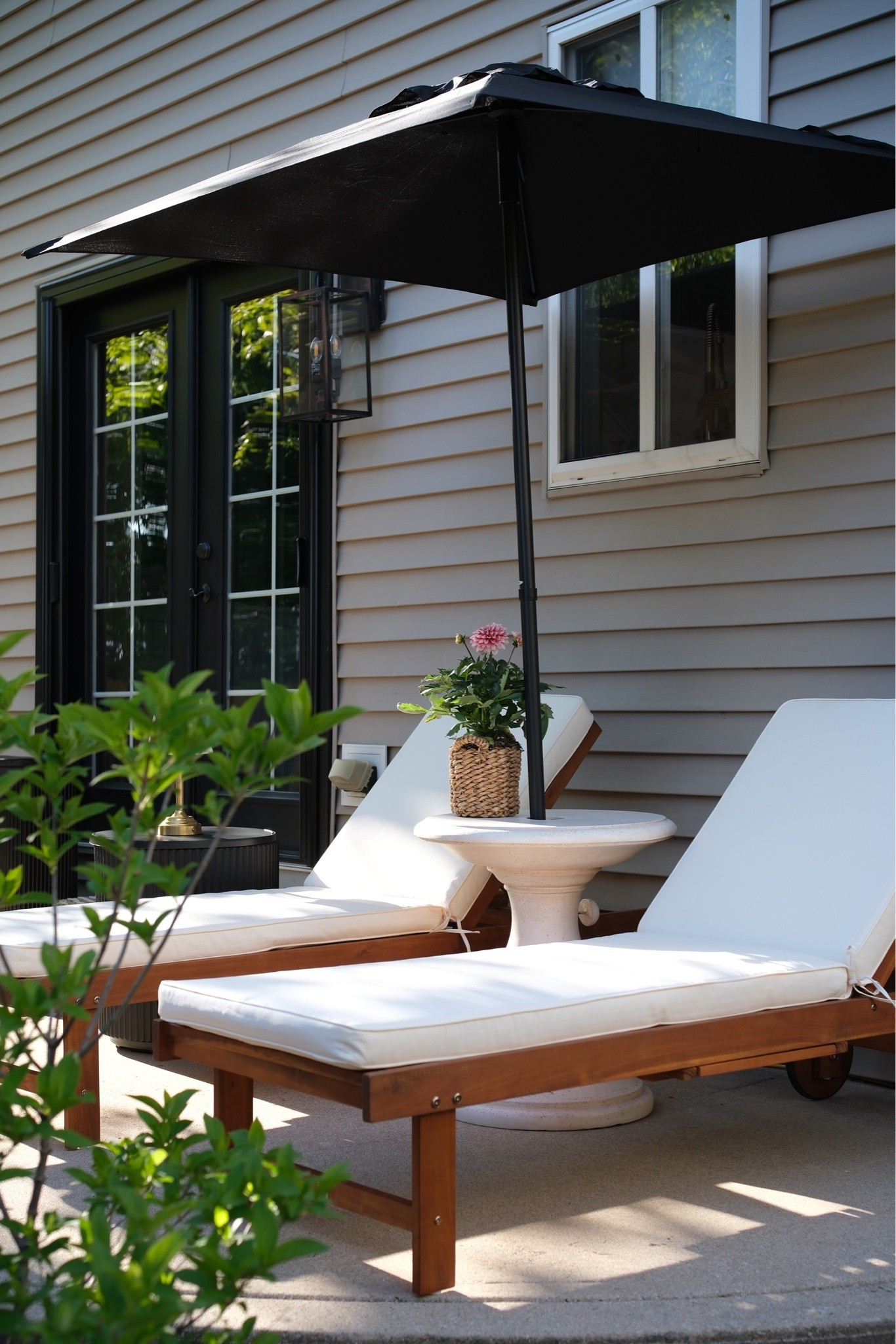 Found my patio loungers in stock at Walmart! Comes with cushion and slide out side table.

#LTKHome #LTKSeasonal