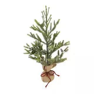 2ft. Unlit Artificial Christmas Tree with Burlap Base by Ashland® | Michaels Stores