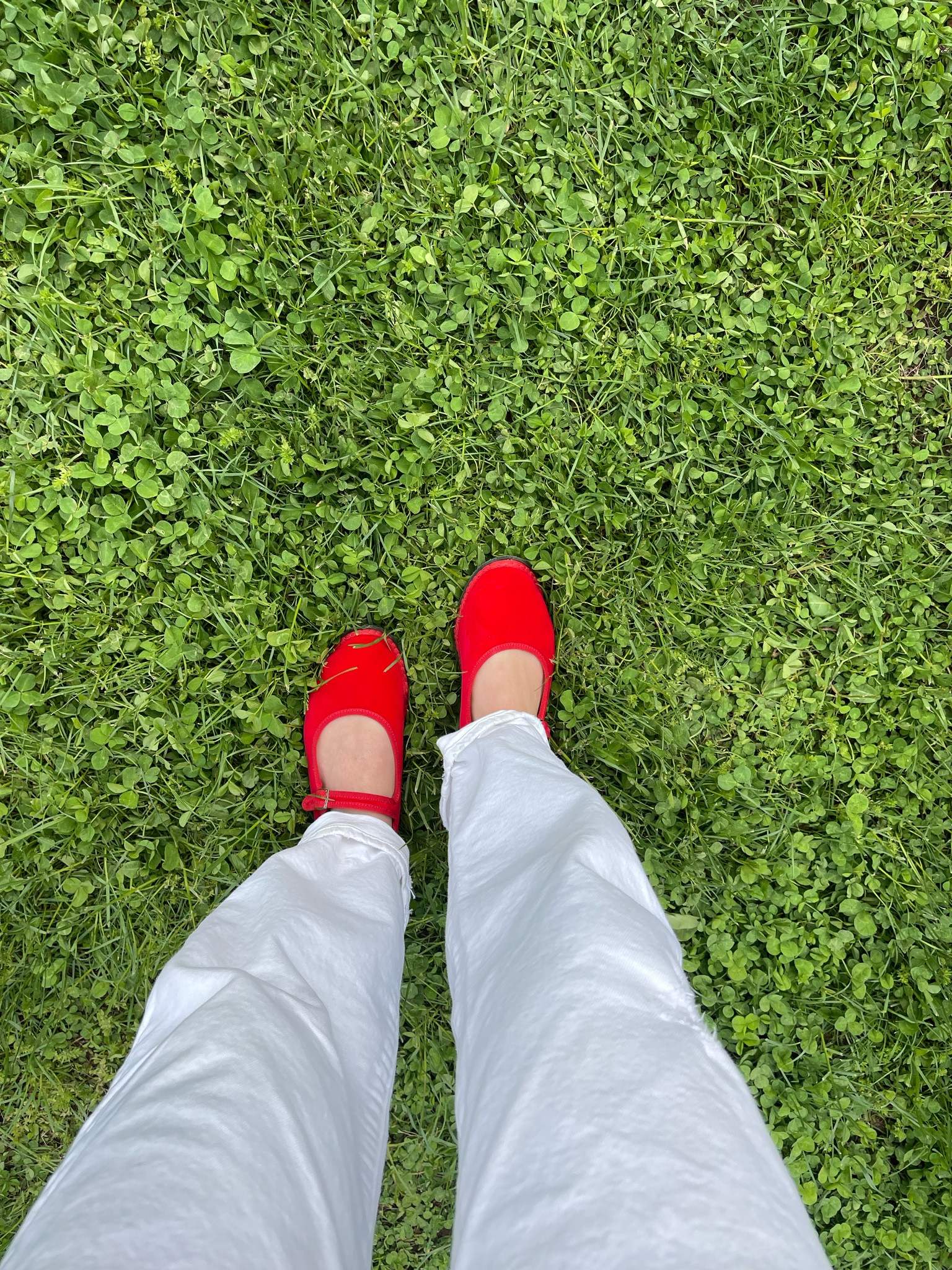 Nothing like a little pop of red ! 
Red is sold out but linked the same shoe in Navy  

#LTKU #LTKstyletip #LTKshoecrush