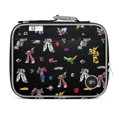 Simple Modern Transformers Kids Lunch Box for School | Reusable Insulated Lunch Bag for Toddler, Boy | Meal Containers with Exterior & Interior Pockets | Hadley Collection | Transformer Block Nation | Amazon (US)
