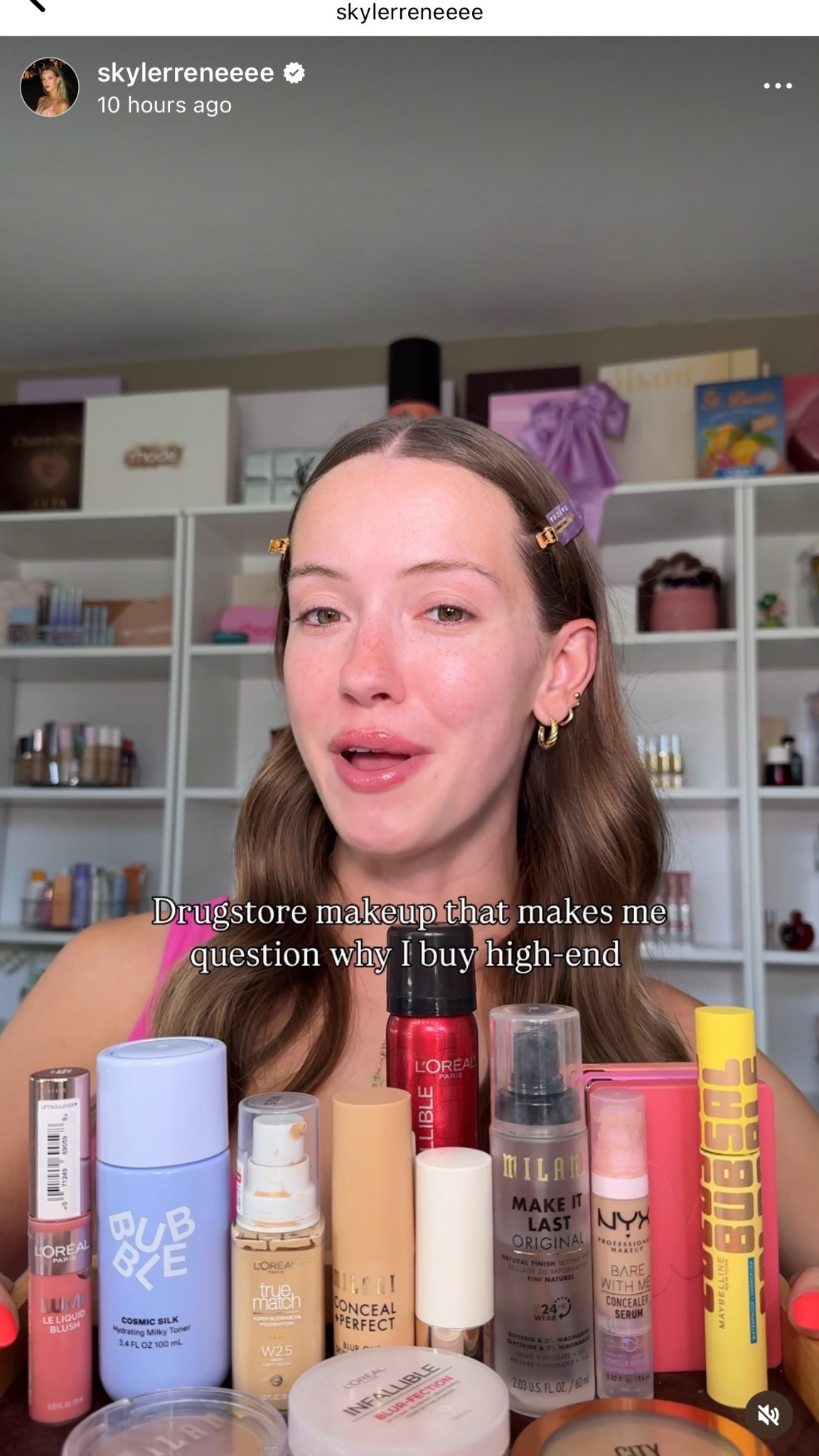 Drugstore makeup that makes me question why I buy highend 
