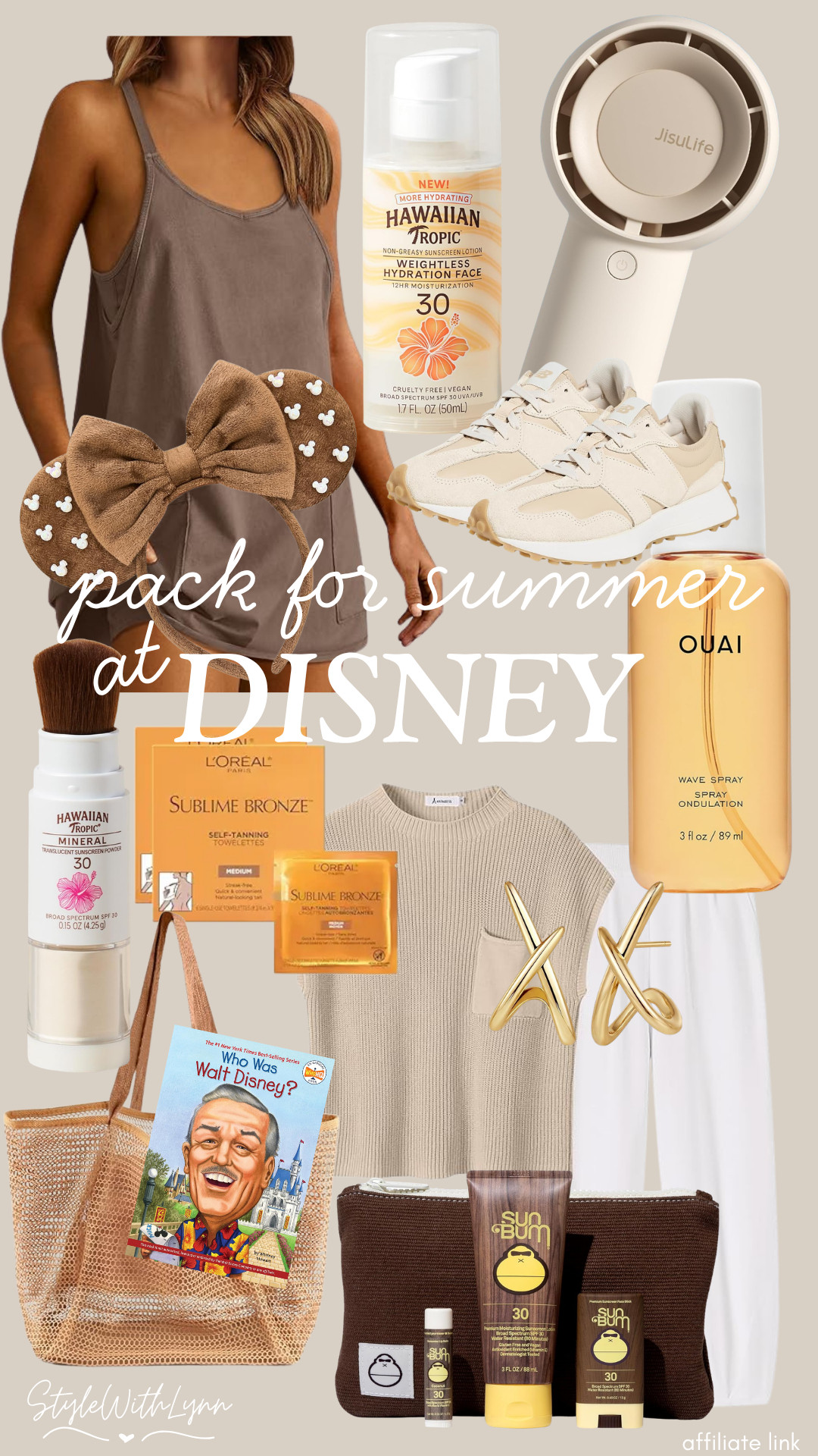 Heading to Disney World this summer?  Use this planning guide to help you pack the must haves.  In the summer, Florida is hot and the sun can burn you quickly, be prepared with portable fans and sunscreen. 

#DisneyWorldVacation #SummerVacation #AmazonFinds 

 #LTKgrwm #LTKootd #LTKTravel