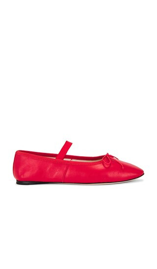 Loeffler Randall Leonie Ballet Flat in Red. - size 9 (also in 10, 6.5, 8.5) | Revolve Clothing (Global)