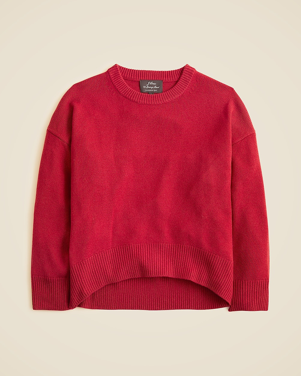 Spring Street cashmere luxe-weight crewneck sweater | J. Crew US