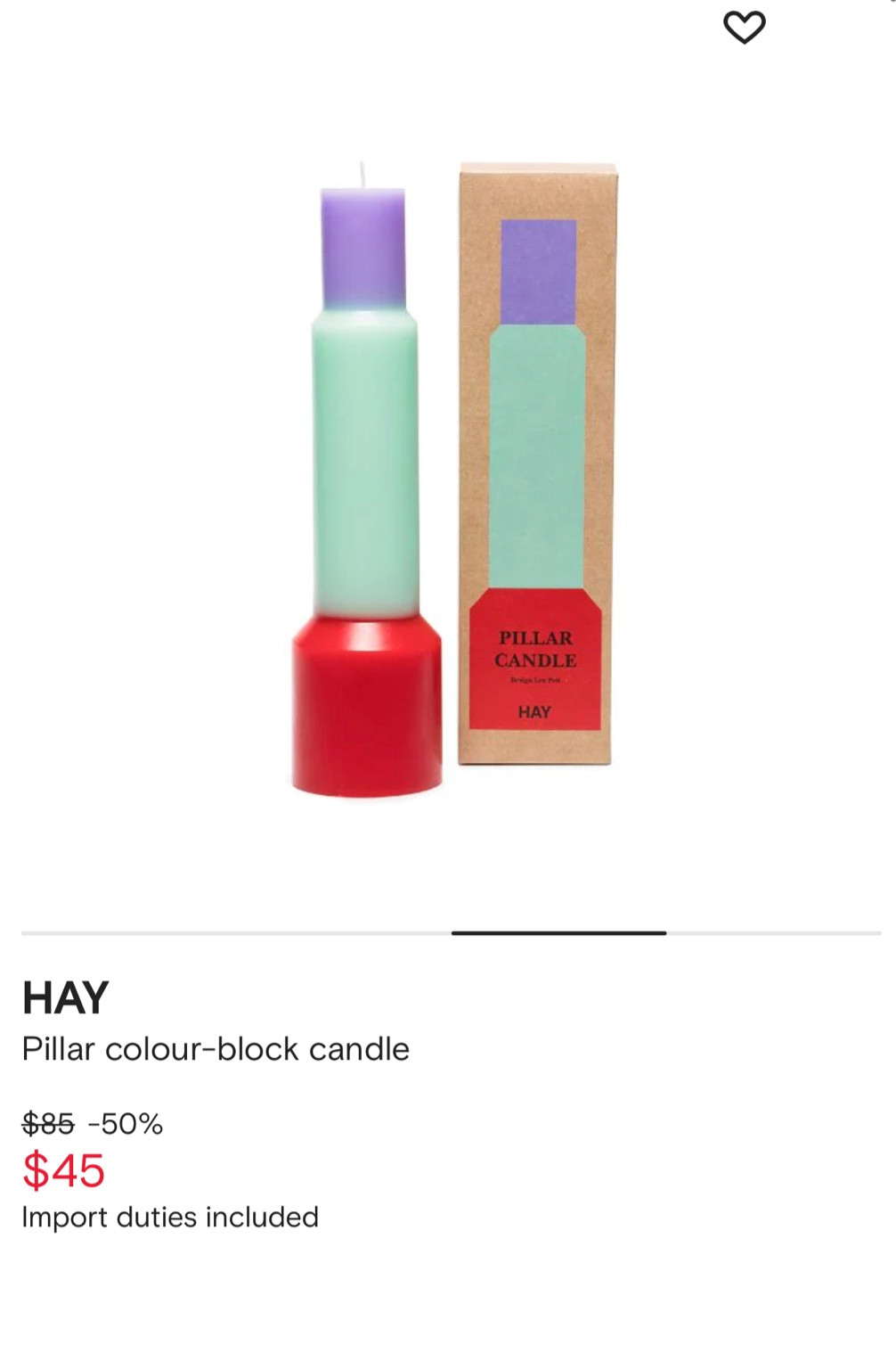 Home Decor on Sale: Hay Pillar Candle 