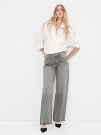 Low Rise Stride Jeans with Washwell | Gap (CA)