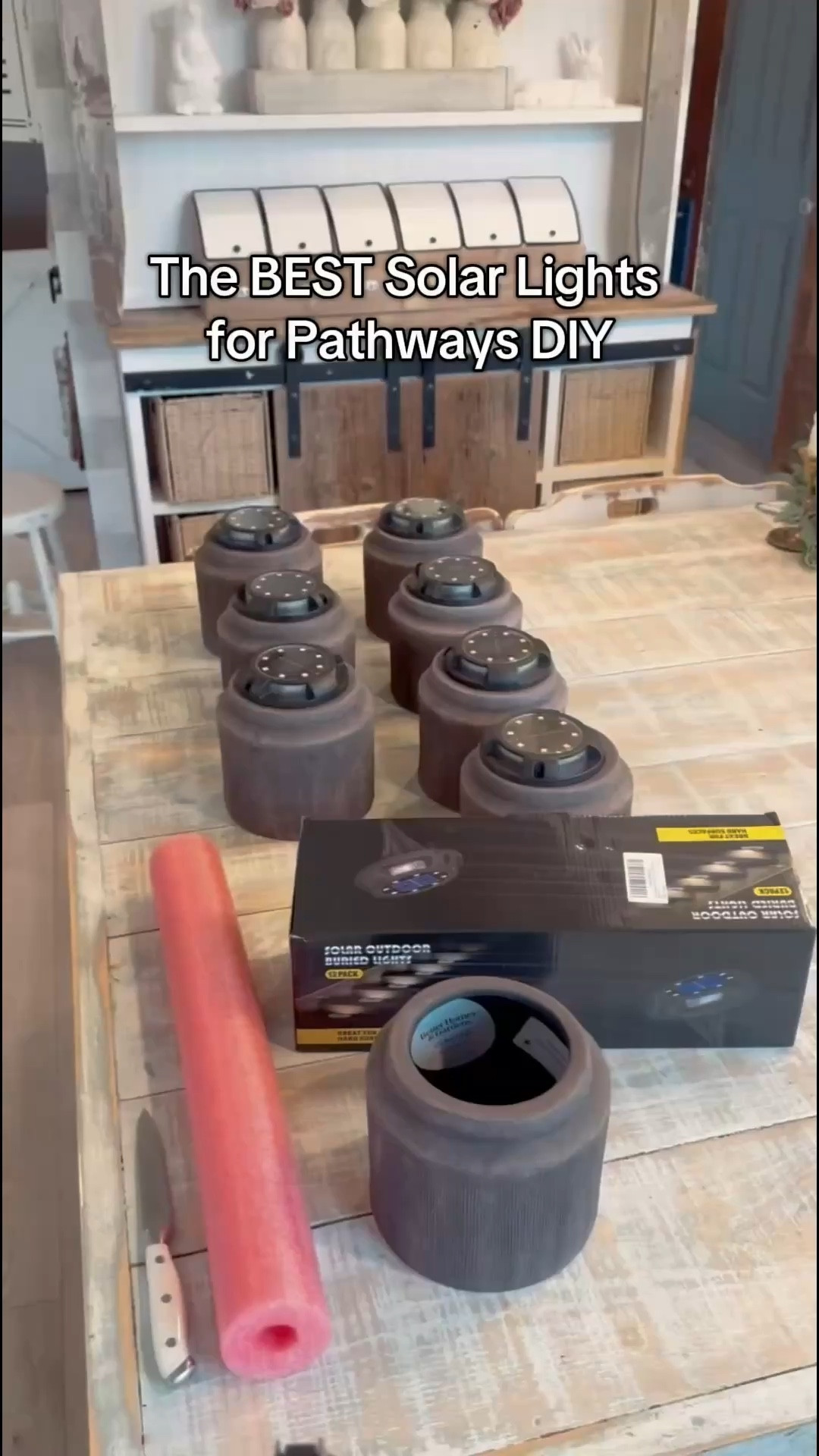 The best solar lights on Amazon and I used them for this very simple DIY. The pots are from Walmart and were absolutely perfect for this project! Links are below! Enjoy❤️

#LTKSeasonal #LTKFamily #LTKHome