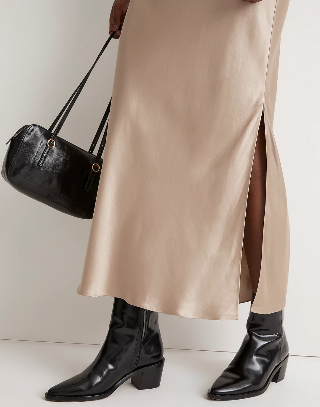 Satin Maxi Slip Skirt | Madewell