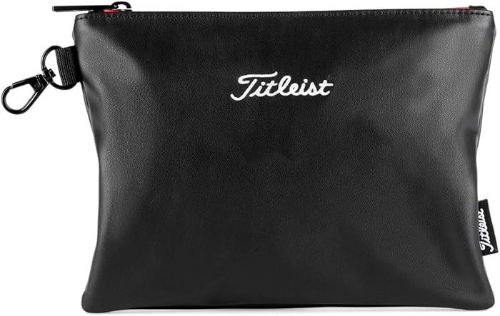 Titleist Travel Gear Professional Zippered Golf Pouch Black | Amazon (US)