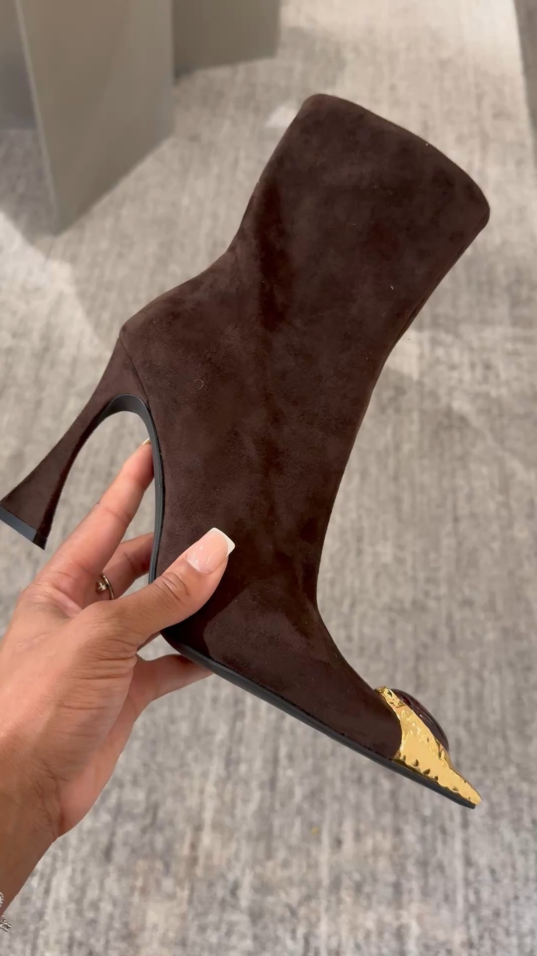 Loving the boots, the gold detail is so perfect for an brown outfit 🤎

#LTKStyleTip #LTKShoeCrush #LTKSeasonal